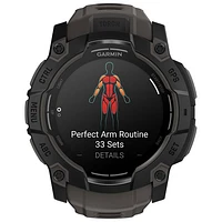 Garmin Instinct 3 AMOLED 50mm Bluetooth Multisport Smartwatch