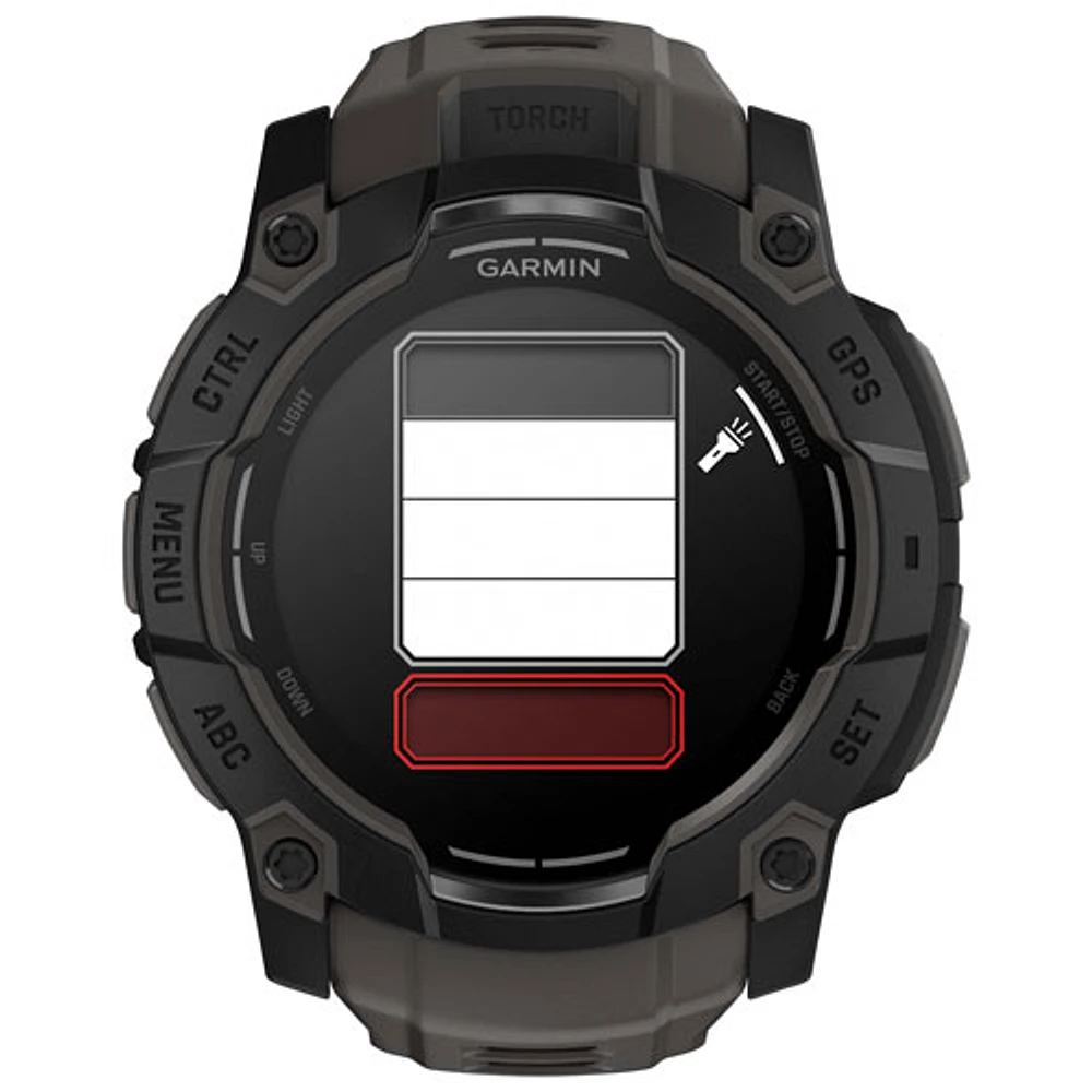 Garmin Instinct 3 AMOLED 50mm Bluetooth Multisport Smartwatch