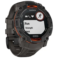 Garmin Instinct 3 Solar 50mm Bluetooth Multisport Smartwatch - Black/Charcoal