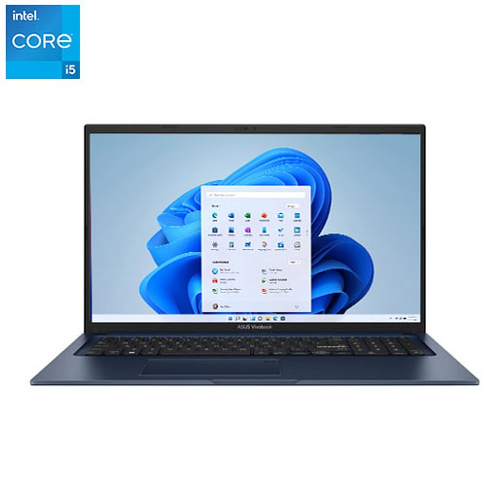 ASUS Vivobook 17.3" Laptop - Quiet Blue (Intel Core i5-1334U/16GB RAM/1TB SSD/Windows 11 Home)