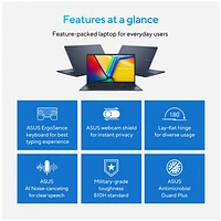 ASUS Vivobook 17.3" Laptop - Quiet Blue (Intel Core i5-1334U/16GB RAM/1TB SSD/Windows 11 Home)