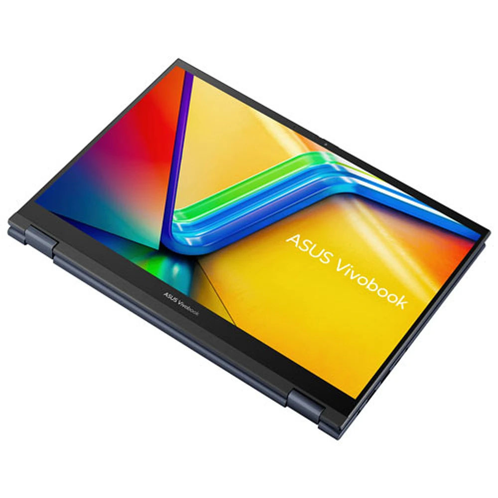 Portable de 14 po à écran tactile Vivobook S Flip d'ASUS - Bleu calme (Core i5-13420H d'Intel/RAM 16 Go/SSD 512 Go/Windows 11 Home)