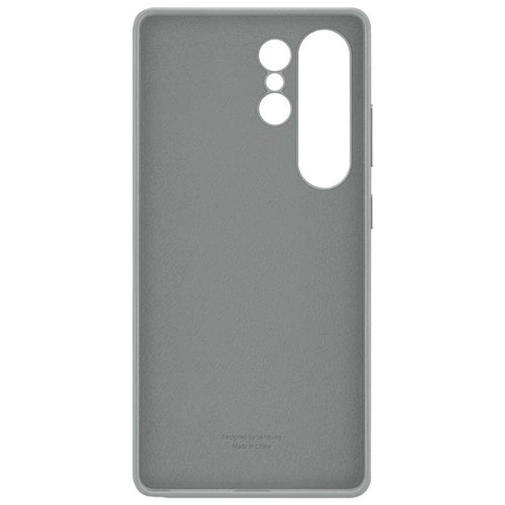 Étui rigide ajusté Kindsuit de Samsung pour Galaxy S25 Ultra - Gris