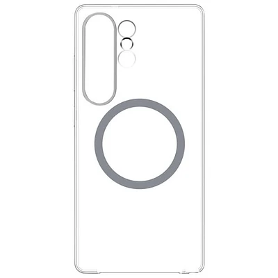 Étui rigide ajusté Clear Mag de Samsung pour Galaxy S25 Ultra - Transparent - Partenaire de détail exclusif