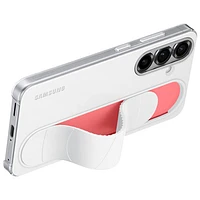 Samsung Standing Grip Fitted Hard Shell Case for Galaxy S25 - White