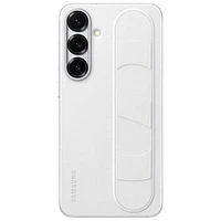 Étui rigide ajusté Standing Grip de Samsung pour Galaxy S25+ - Blanc