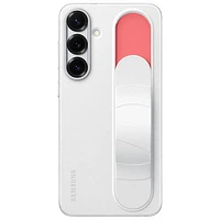 Étui rigide ajusté Standing Grip de Samsung pour Galaxy S25+ - Blanc