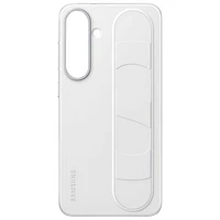 Étui rigide ajusté Standing Grip de Samsung pour Galaxy S25+ - Blanc