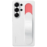 Samsung Standing Grip Fitted Hard Shell Case for Galaxy S25 Ultra - White