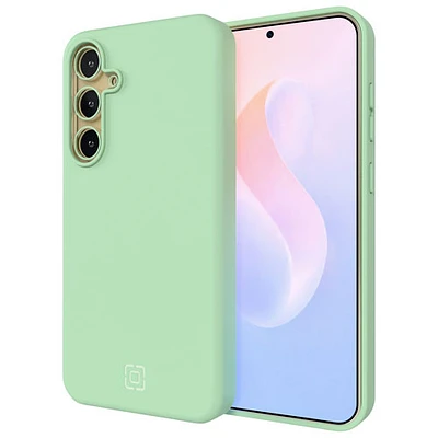 Incipio Sensor Silicone Fitted Soft Shell Case w/ Lens Protector for Galaxy S25 - Sage