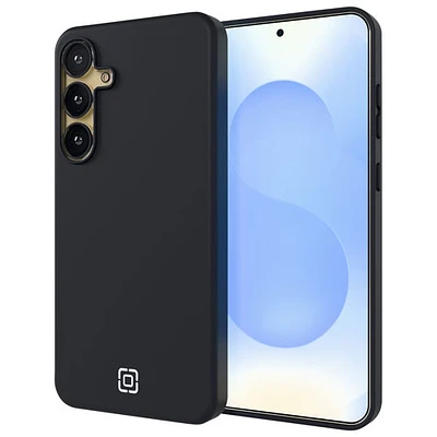 Incipio Sensor Silicone Fitted Soft Shell Case w/ Lens Protector for Galaxy S25+ (Plus) - Black