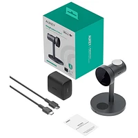 AUKEY MagFusion 3-in-1 Qi2 Magnetic 15W Wireless Charging Station (LC-MC311)