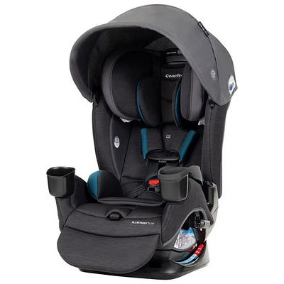 Siège rehausseur tout-en-un All4Stages Slim+ d'Evenflo - Gris Baker