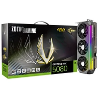 Carte graphique GDDR7 de 16 Go GeForce RTX 5080 AMP Extreme Infinity de ZOTAC Gaming