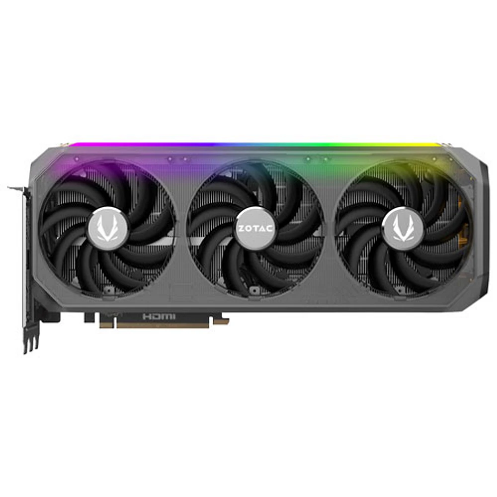 Carte graphique GDDR7 de 16 Go GeForce RTX 5080 AMP Extreme Infinity de ZOTAC Gaming