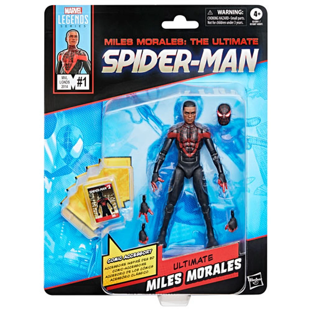 Hasbro Marvel Legends Series - Ultimate Miles Morales Spider-Man Action Figure