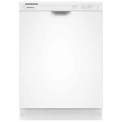 Lave-vaisselle encastrable 24 po 59 dB avec troisième panier d'Amana (ADFS2524RW) - Blanc