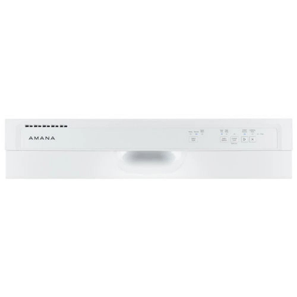 Lave-vaisselle encastrable 24 po 59 dB avec troisième panier d'Amana (ADFS2524RW) - Blanc