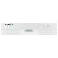 Lave-vaisselle encastrable 24 po 59 dB avec troisième panier d'Amana (ADFS2524RW) - Blanc