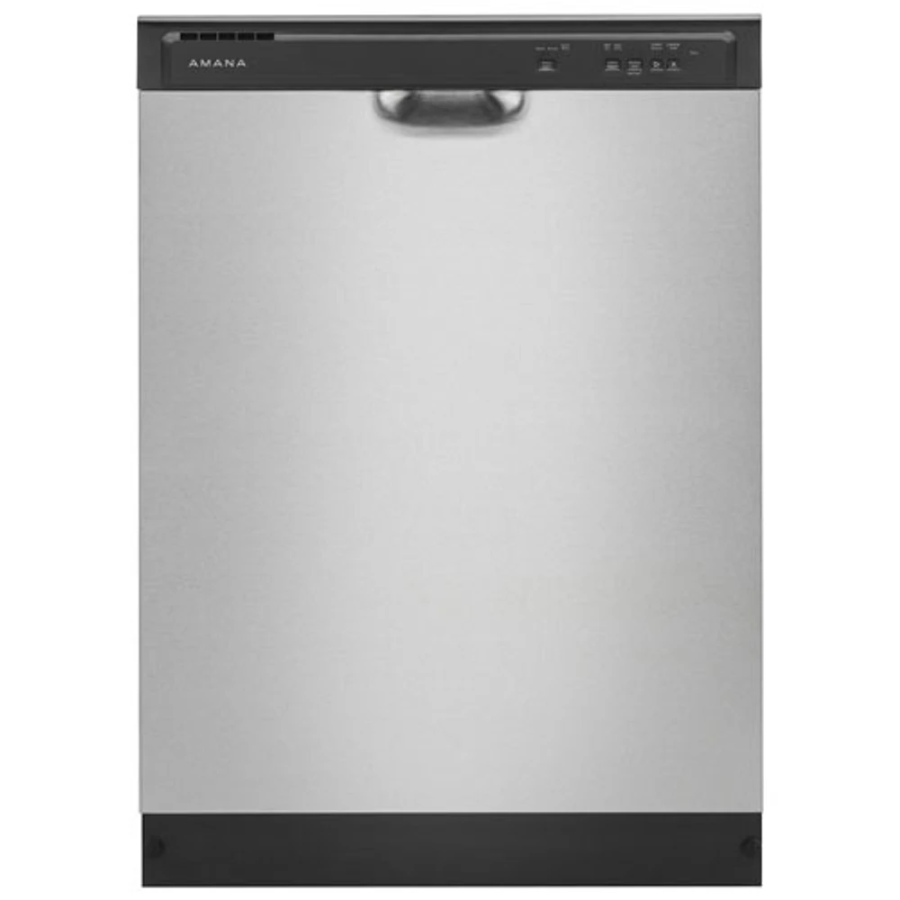 Lave-vaisselle encastrable 24 po 59 dB avec troisième panier d'Amana (ADFS2524RS) - Acier inoxydable