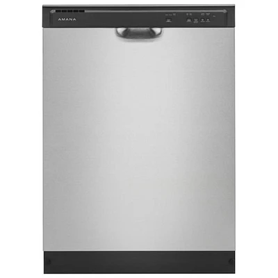 Lave-vaisselle encastrable 24 po 59 dB avec troisième panier d'Amana (ADFS2524RS) - Acier inoxydable