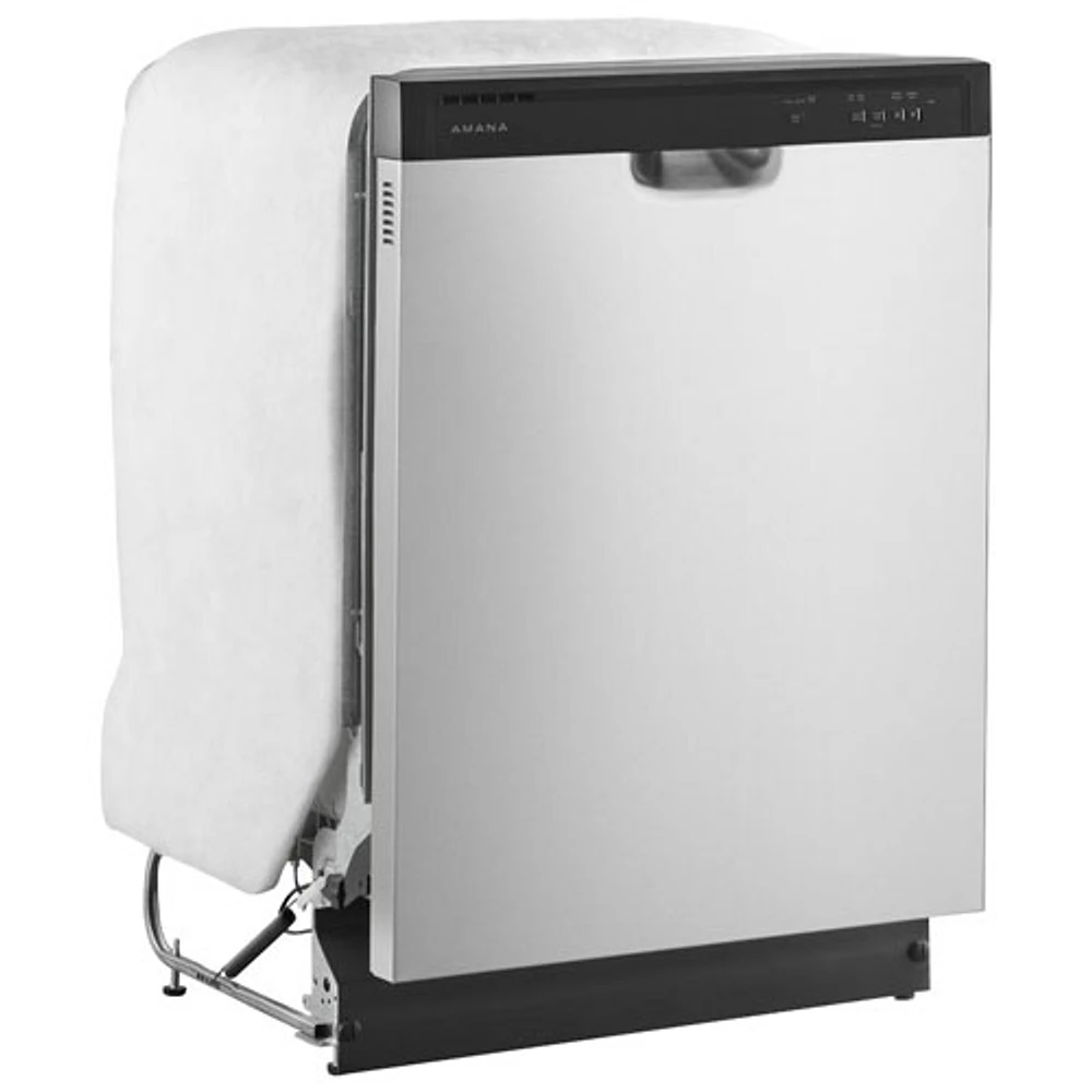 Lave-vaisselle encastrable 24 po 59 dB avec troisième panier d'Amana (ADFS2524RS) - Acier inoxydable