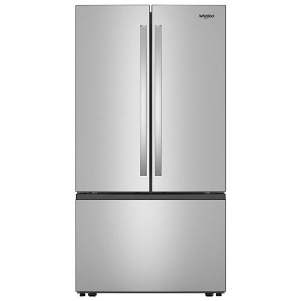Réfrigérateur à deux portes 30,52 pi³ et 36 po de Whirlpool (WRFF3136SZ) - Acier inoxydable