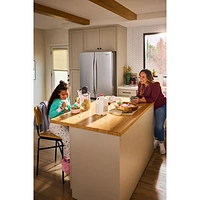 Réfrigérateur à deux portes 30,52 pi³ et 36 po de Whirlpool (WRFF3136SZ) - Acier inoxydable