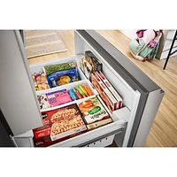 Réfrigérateur 2 portes 29,58 pi³ 36 po avec distributeur glaçons/eau de Whirlpool (WRFF3536SZ) - Inox