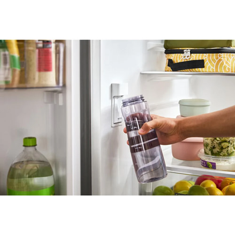 Whirlpool 36" 30.52 Cu. Ft. French Door Refrigerator with Water Dispenser (WRFF3336SZ) - Stainless Steel