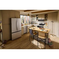 Whirlpool 36" 30.52 Cu. Ft. French Door Refrigerator with Water Dispenser (WRFF3336SZ) - Stainless Steel