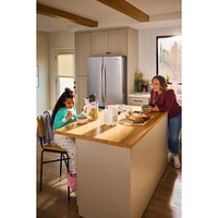 Whirlpool 36" 30.52 Cu. Ft. French Door Refrigerator with Water Dispenser (WRFF3336SZ) - Stainless Steel