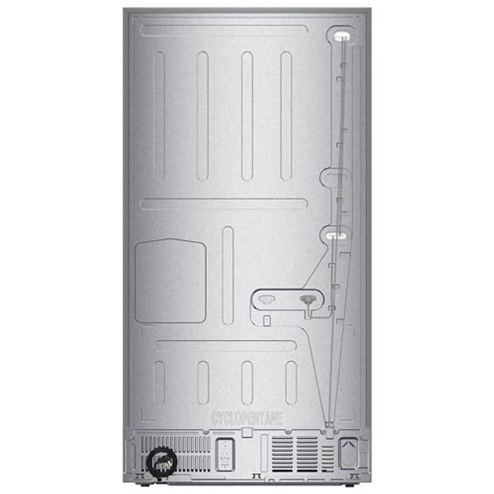 Whirlpool 36" 30.52 Cu. Ft. French Door Refrigerator with Water Dispenser (WRFF3336SZ) - Stainless Steel