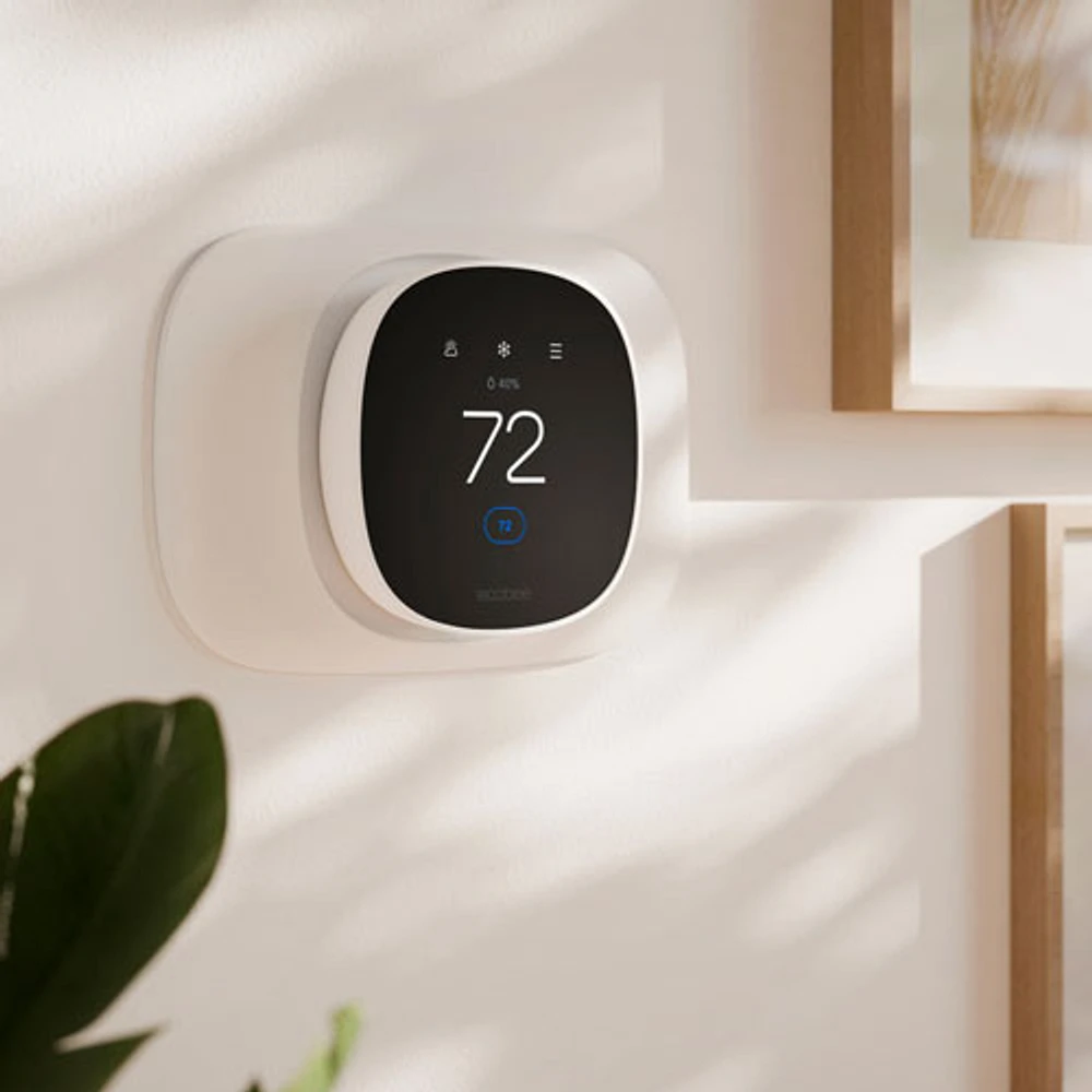 ecobee Smart Thermostat Essential Trim Plate - White
