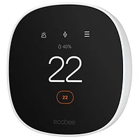 Thermostat intelligent Wi-Fi Essential d'ecobee - Blanc