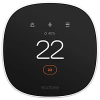 Thermostat intelligent Wi-Fi Essential d'ecobee - Blanc