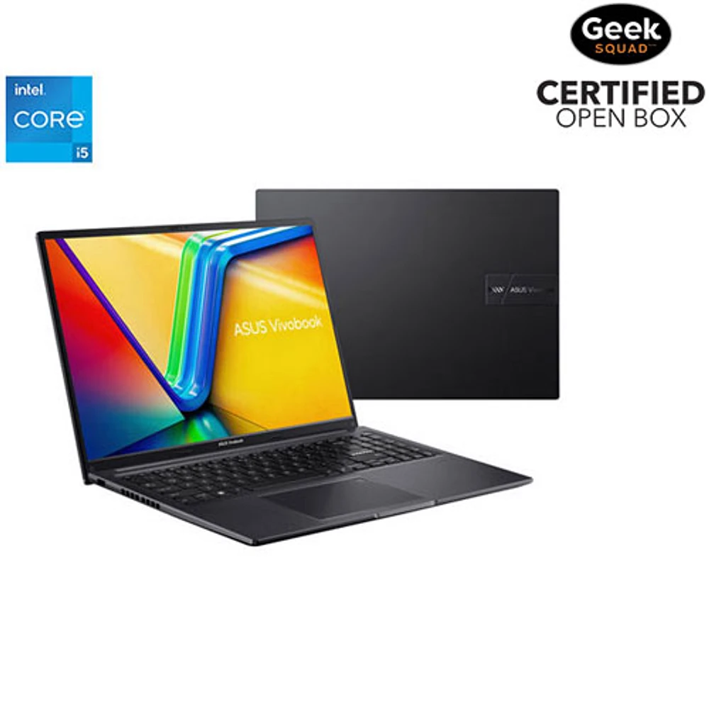 Boîte ouverte - Portable 16 po Vivobook d'ASUS - Noir (Core i5-1335U d'Intel/RAM 16 Go/SSD 1 To/Windows 11)