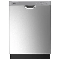 Boîte ouverte - Lave-vaisselle encastrable 24 po 57 dB de Whirlpool (WDF341PAPM) - Inox - Parfait état