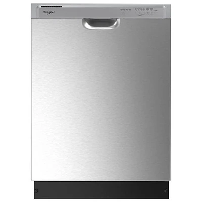 Boîte ouverte - Lave-vaisselle encastrable 24 po 57dB de Whirlpool (WDF341PAPM) - Inox - Endommagé