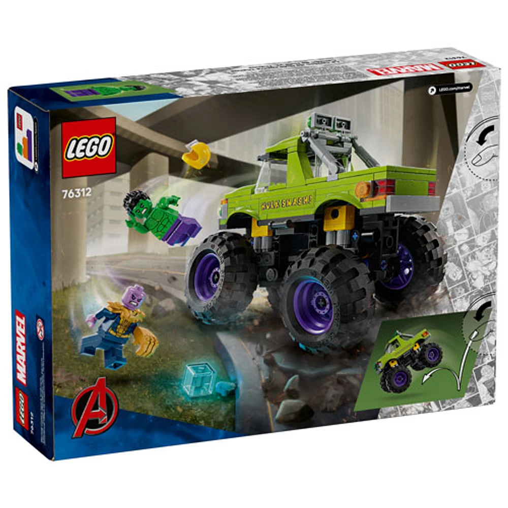 LEGO Marvel: The Hulk Truck vs. Thanos - 229 Pieces (76312)