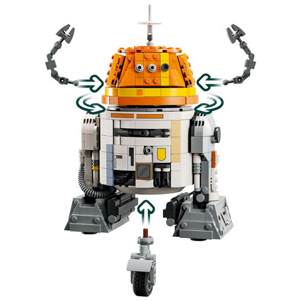 LEGO Star Wars: Chopper (C1-10P) - 1039 Pieces (75416)