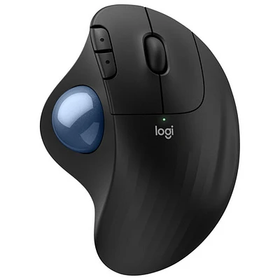 Souris ergonomique sans fil à boule de commande 2000 ppp Ergo M575S de Logitech - Noir