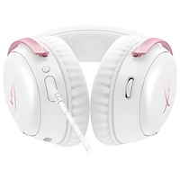 HyperX Cloud III Wired Gaming Headset - White/Pink