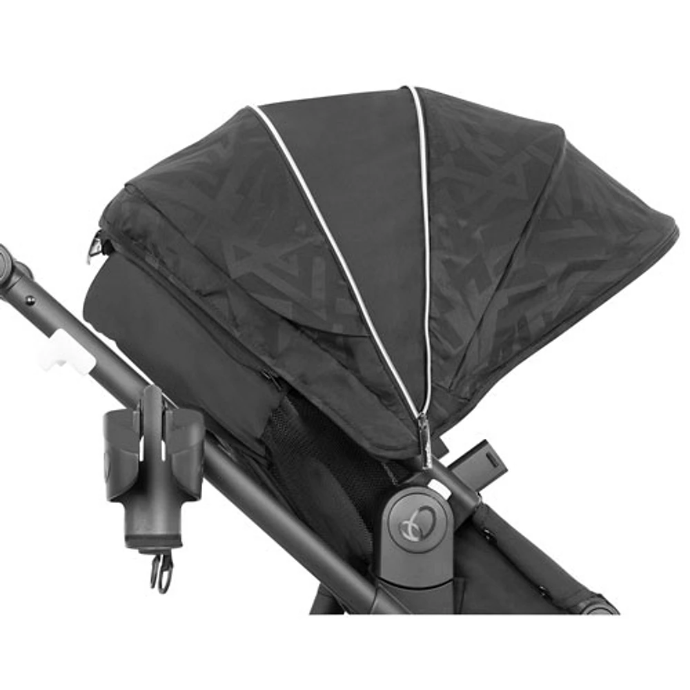 Evenflo Shyft Intuiti+ Travel System with Revolve180 LiteMax NXT SensorySoothe Infant Car Seat - Black