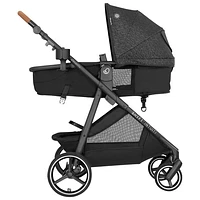 Evenflo Shyft Intuiti Travel System with Revolve180 LiteMax NXT Infant Car Seat - Black