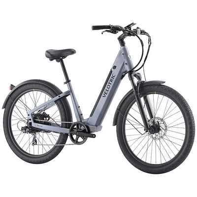 Velotric Discover 1 Plus Step-Through Electric Bike (500W Motor / Up to 105km Range / 32km/h Top Speed) - Indigo Grey