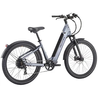 Velotric Discover 1 Plus Step-Through Electric Bike (500W Motor / Up to 105km Range / 32km/h Top Speed) - Indigo Grey