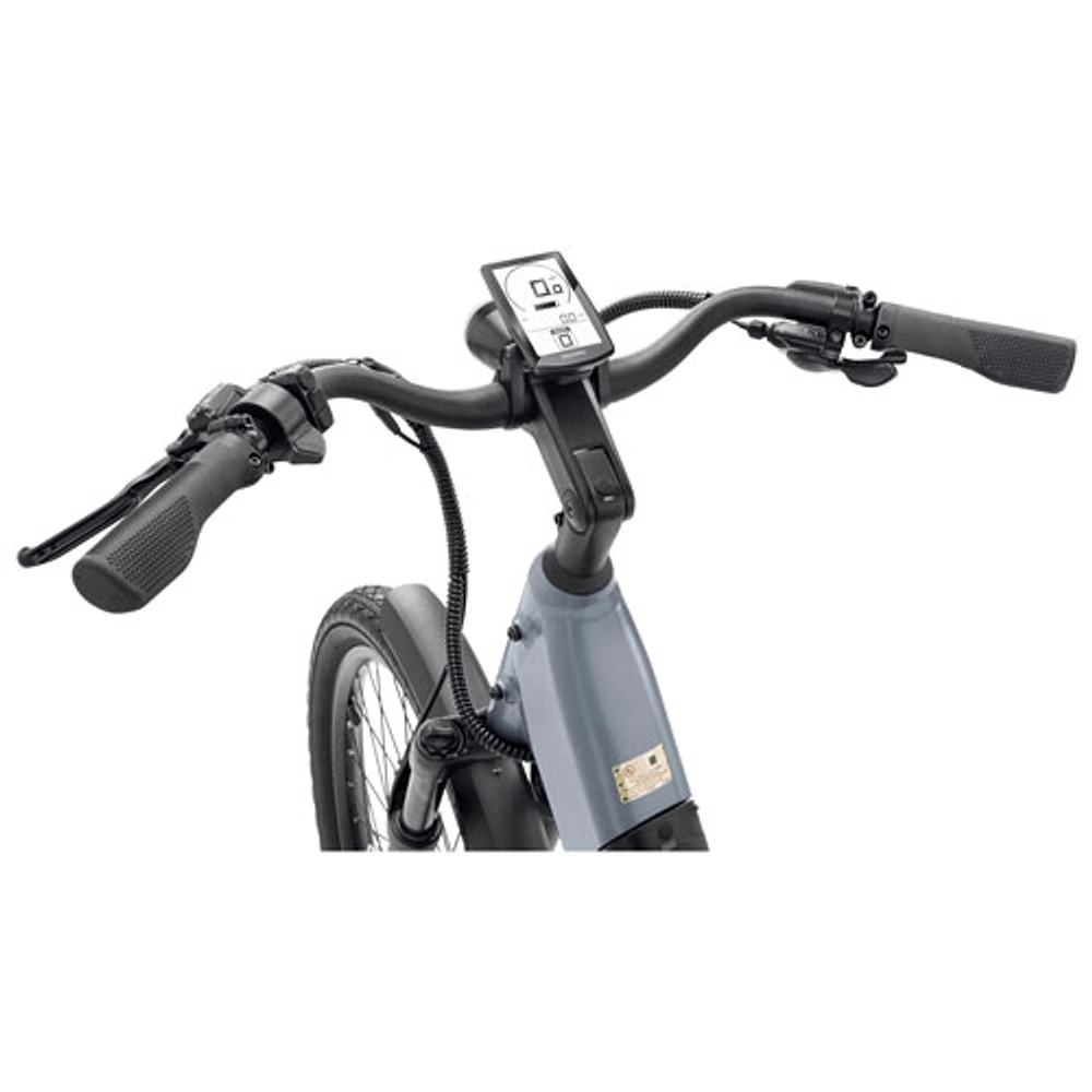 Velotric Discover 1 Plus Step-Through Electric Bike (500W Motor / Up to 105km Range / 32km/h Top Speed) - Indigo Grey