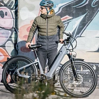 Velotric Discover 1 Plus Step-Through Electric Bike (500W Motor / Up to 105km Range / 32km/h Top Speed) - Indigo Grey