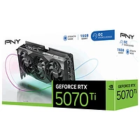 PNY GeForce RTX 5070 Ti OC Triple Fan 16GB GDDR7 Video Card
